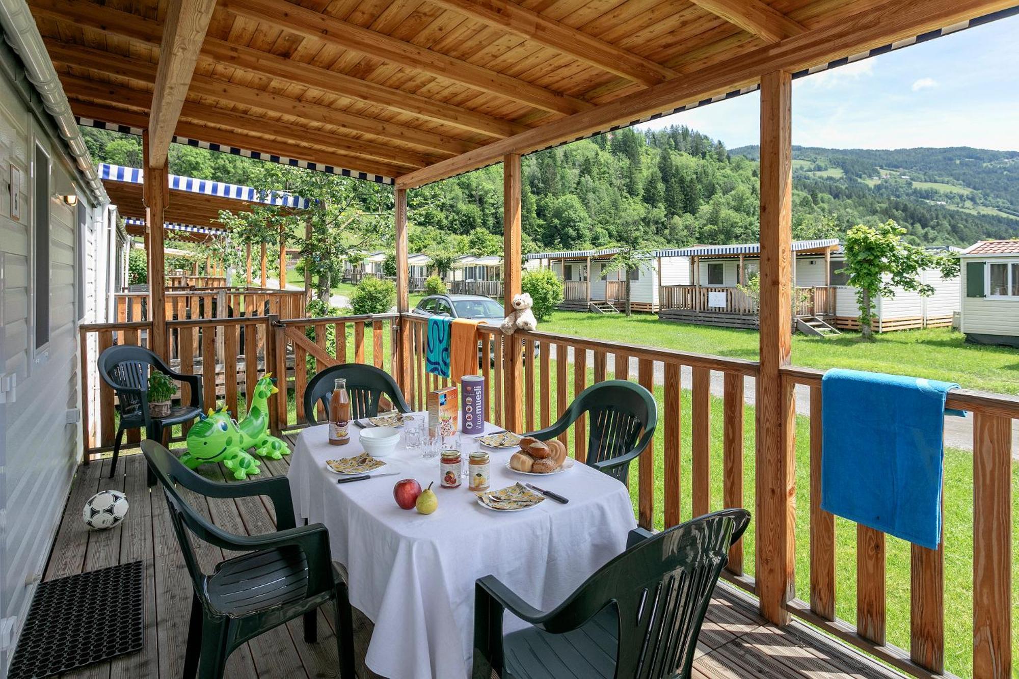 Albatross Mobile Homes On Camping Bella Austria Sankt Peter am Kammersberg エクステリア 写真